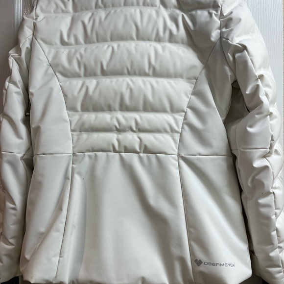 Obermeyer Women's White COSIMA Ski Jacket - Picture 11 of 15